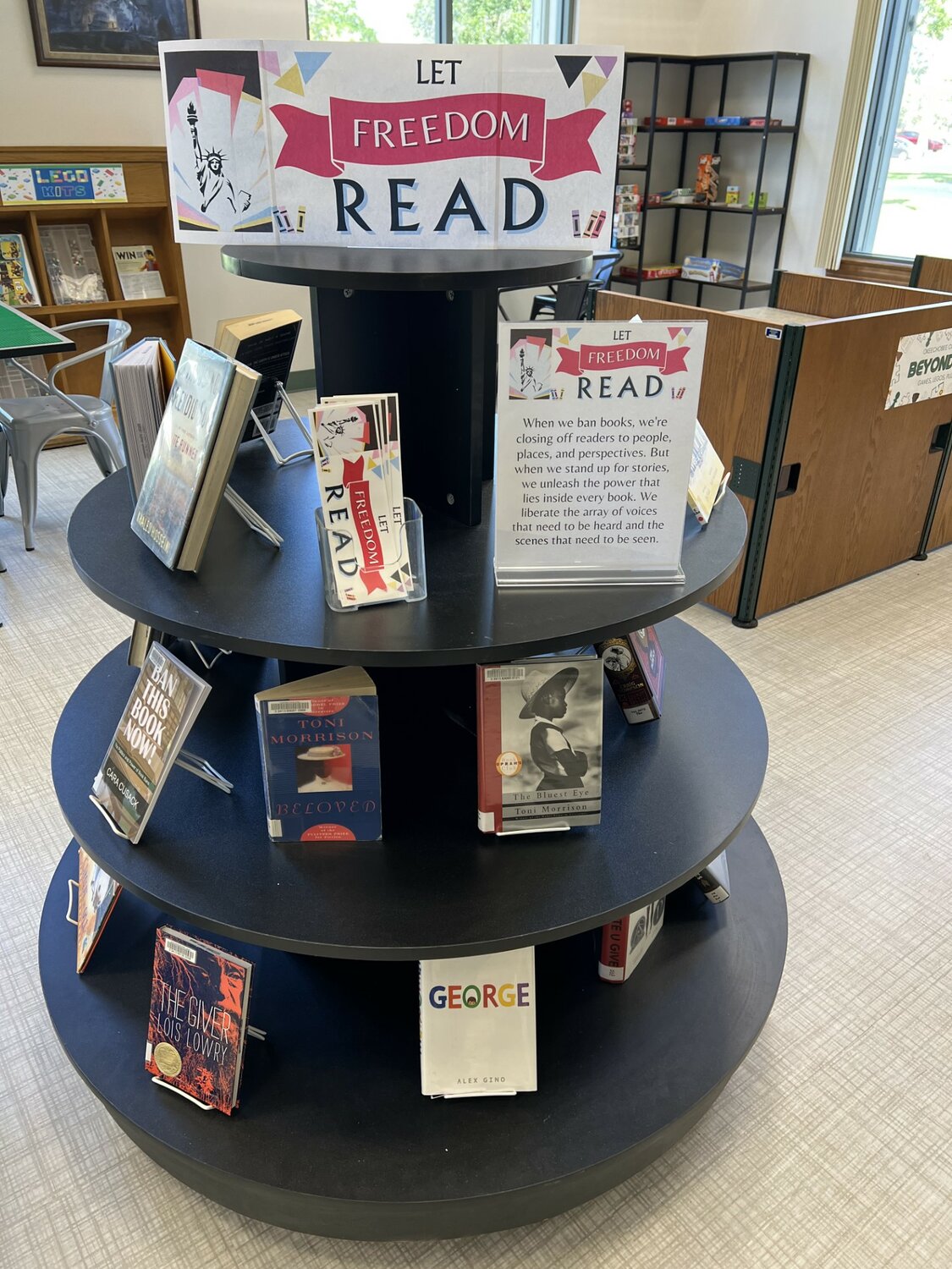 OKEECHOBEE -- In October, the Okeechobee County Library celebrated "Freedom to Read"